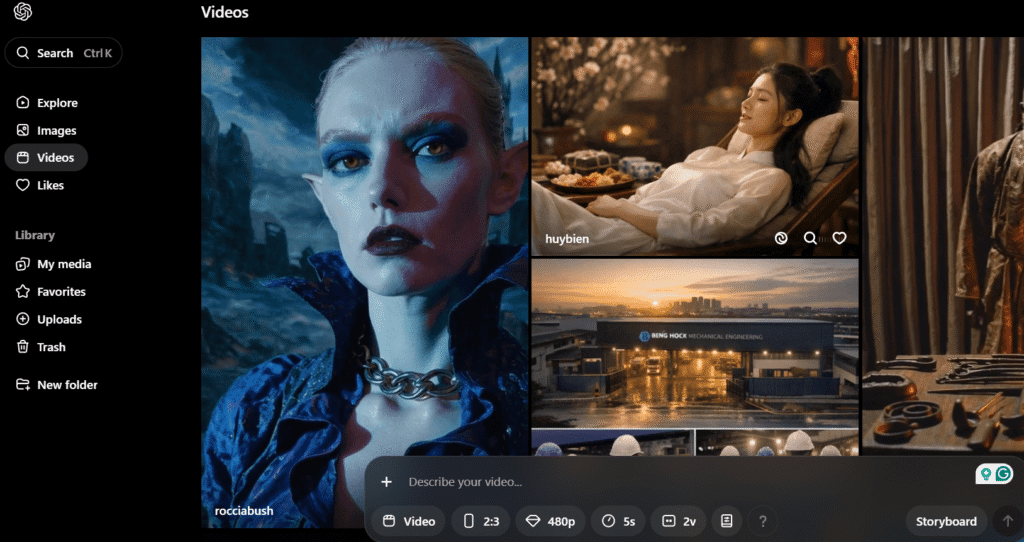 ChatGPT Plus Sora video generation showing strict limitations and quality restrictions