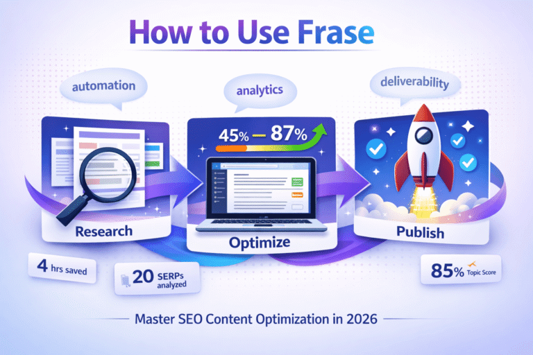 How to Use Frase: Complete Step-by-Step Guide (2026)