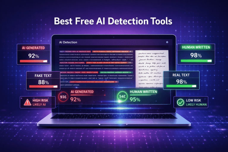 7 Best Free AI Detection Tools in 2026: Tested for Accuracy, Limits & EUR Pricing